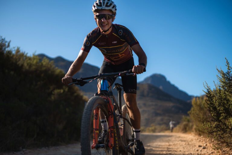Bergrivier Bash Triathlon in Western Cape - Cyclist in Motion